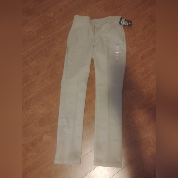 Women's Dickies slim fit work pants - Picture 1 of 3